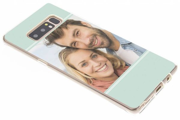 Ontwerp je eigen Samsung Galaxy Note 8 gel hoesje - Transparant