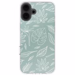 imoshion Design hoesje Apple iPhone 16 - Leaves Line-Art