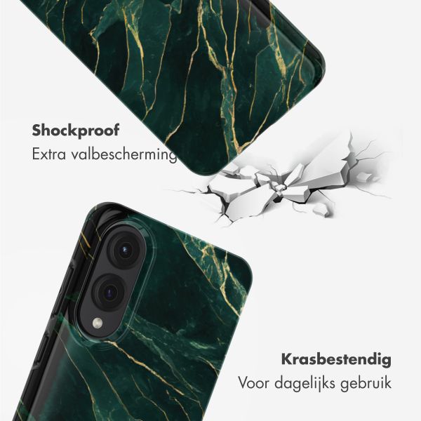 Selencia Vivid Backcover Samsung Galaxy S25 Edge - Chic Marble Quartz