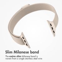 imoshion Slim Milanese Band Apple Watch | 38/40/41/42 mm - Starlight