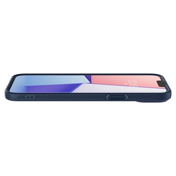 Spigen Liquid Air Backcover iPhone 14 Pro - Donkerblauw