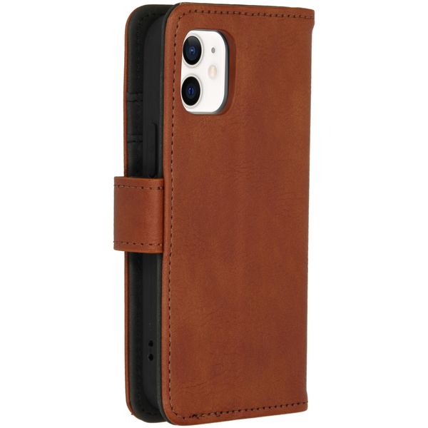 imoshion Luxe Bookcase Apple iPhone 12 Mini - Bruin