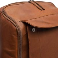 The Chesterfield Brand Rich Laptop rugzak 15-15.6 inch - Echt leer - Cognac