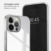 Selencia Mirror Backcover iPhone 14 Pro Max - Hoesje met spiegel - Zilver