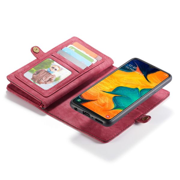 CaseMe Luxe Lederen 2 in 1 Portemonnee Bookcase Samsung Galaxy A40