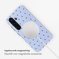 Selencia Vivid Backcover met MagSafe Samsung Galaxy S25 - Happy Dots Digital Sky