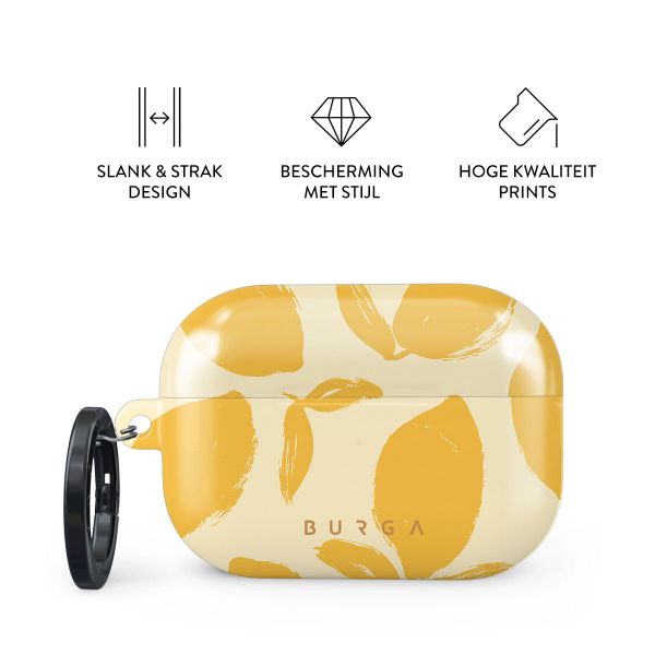 Burga Hardcase voor de Apple AirPods Pro 2 - Lemon Tart
