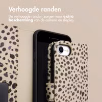imoshion Design Bookcase Apple iPhone SE (2022 / 2020) / 8 / 7 / 6(s) - Black And White Dots