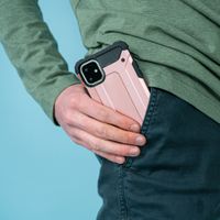 imoshion Rugged Xtreme Backcover Samsung Galaxy M31s - Rosé Goud