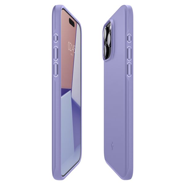 Spigen Thin Fit Backcover  iPhone 15 Pro - Iris Purple