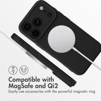 imoshion Colour Back Cover with MagSafe Apple iPhone 18 Pro Max / 17 Pro Max - Black