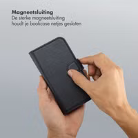 Selencia Olyn Uitneembare Bookcase met MagSafe Samsung Galaxy S23 - Zwart