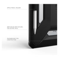 UAG Scout LT backcover Apple iPad 11 (2025) 11 inch A16 / iPad 10 (2022) 10.9 inch - Black