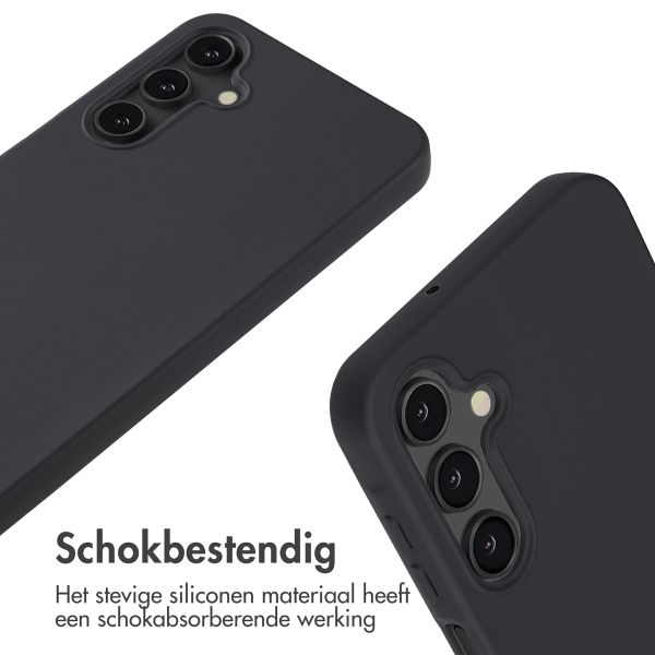 imoshion Siliconen hoesje met koord Samsung Galaxy S24 FE - Zwart