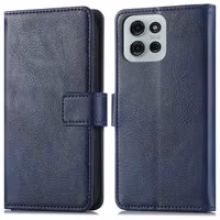 imoshion Luxe Bookcase Motorola Moto G75 5G - Donkerblauw