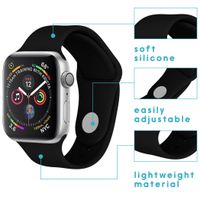 imoshion Siliconen bandje Apple Watch Series 1-10 / SE / Ultra (2) - 42/44/45/46/49 mm