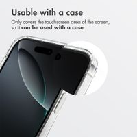 Accezz Privacy Tempered Glass Screen Protector + Applicator Apple iPhone 16 Pro