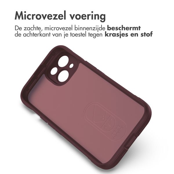 imoshion EasyGrip Backcover iPhone 14 - Aubergine