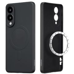 imoshion Color Backcover met MagSafe Samsung Galaxy S25 Edge - Zwart