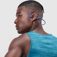 Shokz OpenRun Mini - Kleine maat - Open-Ear draadloze oordopjes - Bone conduction - Blue