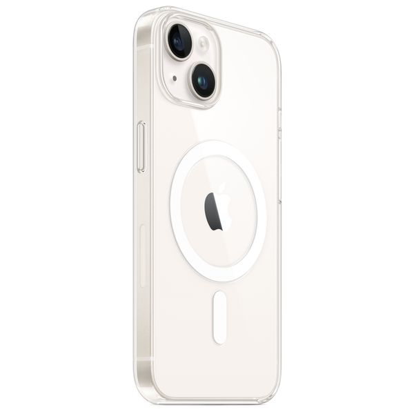 Apple Clearcase MagSafe Apple iPhone 14 - Transparant