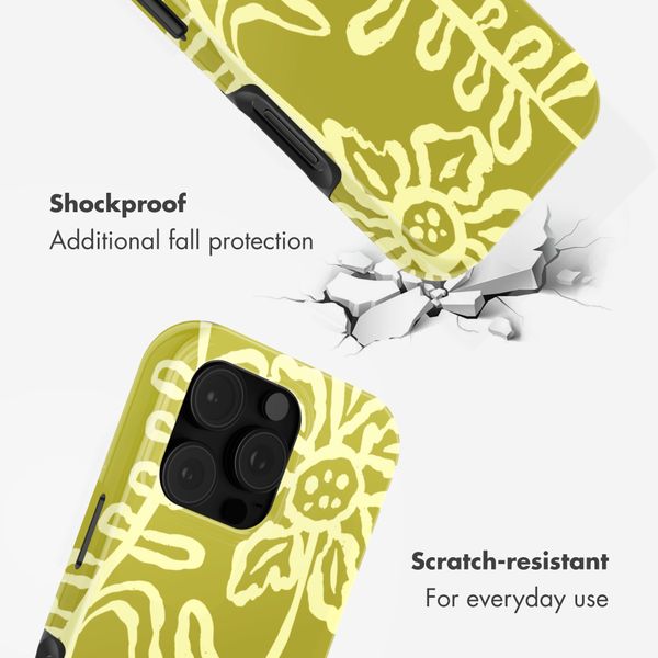 Selencia Vivid Back Cover with MagSafe Apple iPhone 16 Pro - Chalky Bloom