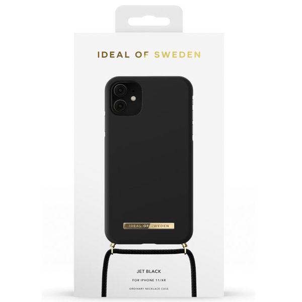 iDeal of Sweden Ordinary Necklace Case iPhone 11 - Jet Black