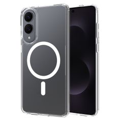 Accezz Xtreme Impact Backcover met MagSafe Samsung Galaxy S25 Edge - Transparant