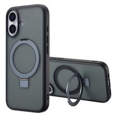 Accezz Ring Stand Backcover met MagSafe Apple iPhone 17 - Zwart