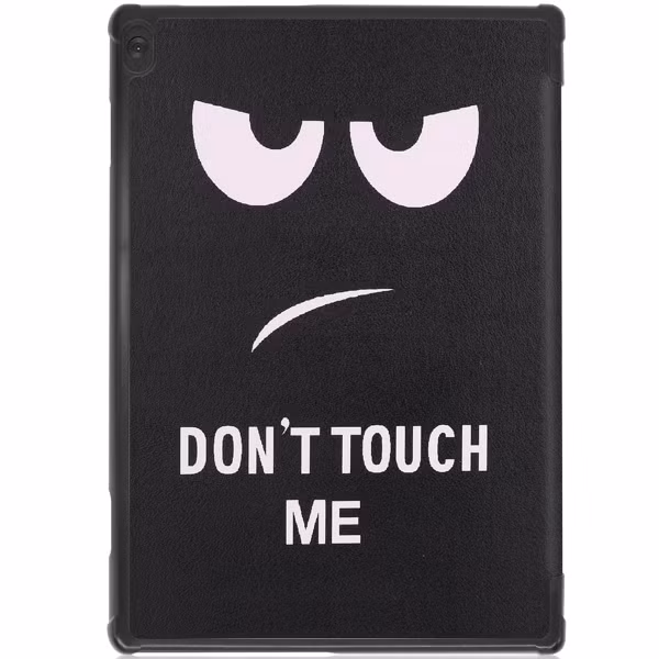 imoshion Design Trifold Bookcase Lenovo Tab M10 - Don't Touch