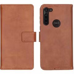 imoshion Luxe Bookcase Motorola Moto G8 Power - Bruin