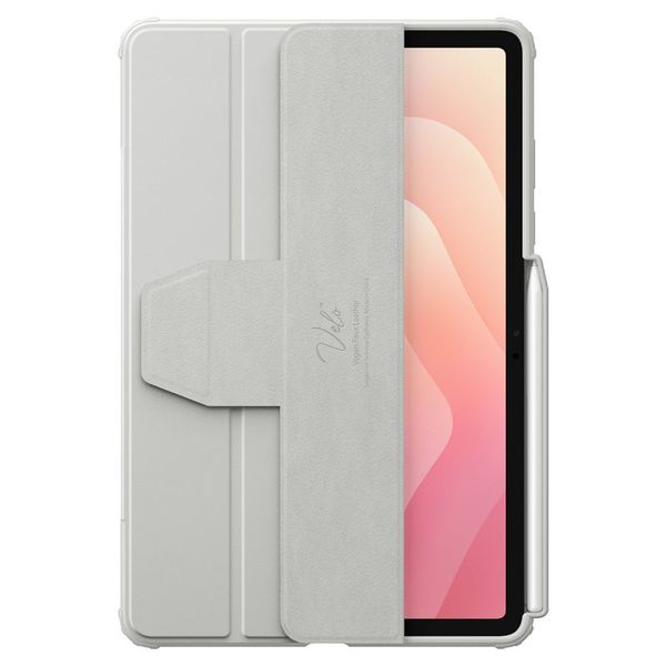 Spigen Ultra Hybrid Pro Bookcase Samsung Galaxy Tab S11 - Grijs
