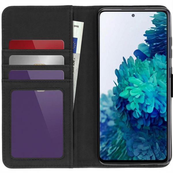 imoshion Luxe Bookcase Samsung Galaxy S20 FE - Donkerblauw