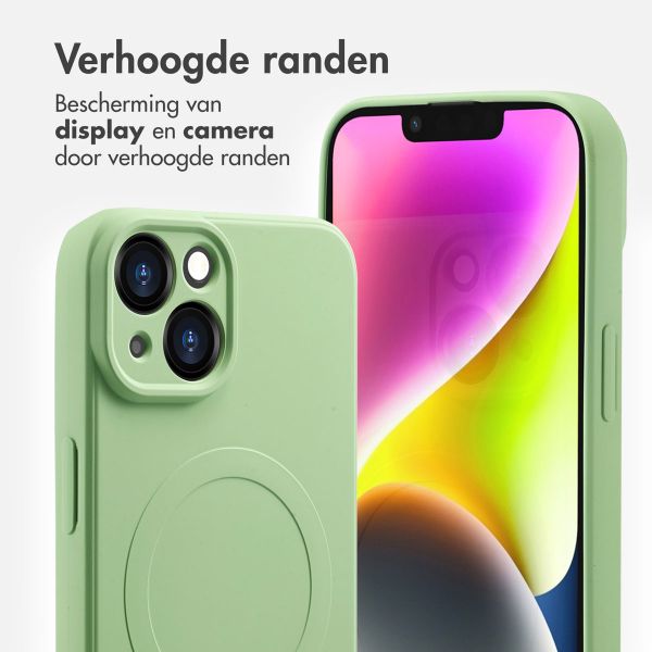 imoshion Color Backcover met MagSafe Apple iPhone 14 - Groen