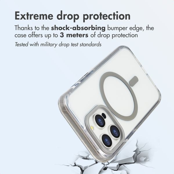 imoshion Combat MagSafe Back Cover Apple iPhone 14 Pro - Grey