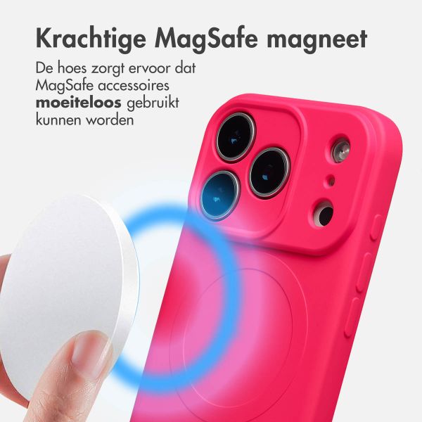 imoshion Color Backcover met MagSafe Apple iPhone 17 Pro - Neon Pink