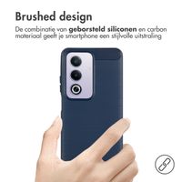 imoshion Brushed Backcover Oppo A80 5G - Donkerblauw