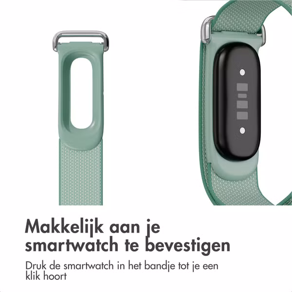 imoshion Nylon bandje Fitbit Air - Mint Green
