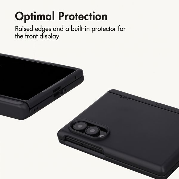 imoshion Colour Back Cover with Stand Samsung Galaxy Z Fold 8 - Black