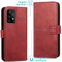 imoshion Luxe Bookcase Samsung Galaxy A52(s) (5G/4G) - Rood