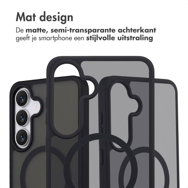 imoshion Color Guard Backcover met MagSafe Samsung Galaxy S25 FE - Zwart
