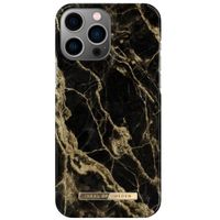 iDeal of Sweden Fashion Backcover iPhone 13 Pro Max - Golden Smoke Marble