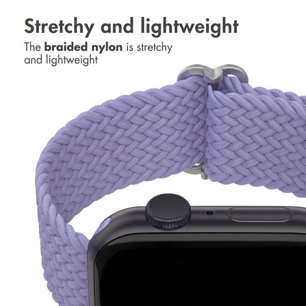 imoshion Woven nylon strap Apple Watch | 38/40/41/42 mm - Lilac