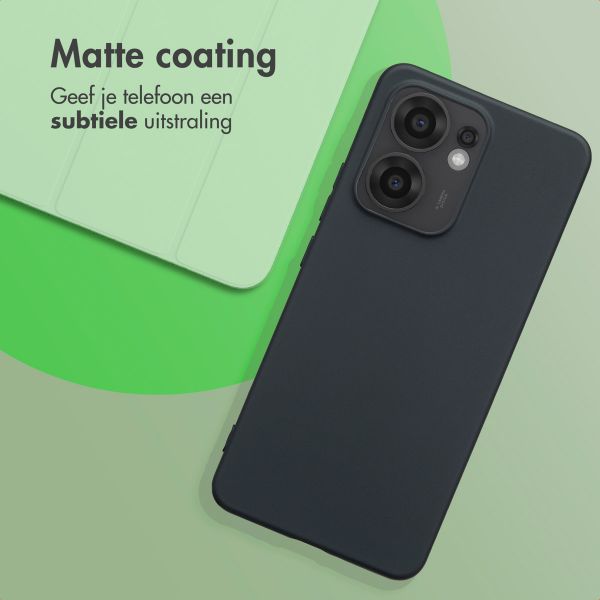 imoshion Color Backcover Oppo Reno 13 F (5G) - Zwart