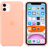Apple Silicone Backcover Apple iPhone 11 - Grapefruit