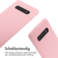 imoshion Siliconen hoesje met koord Samsung Galaxy S10 Plus - Roze