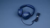 imoshion Kinderkoptelefoon met Draad - AUX kabel - Decibelbegrenzer - Denim Blue