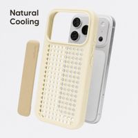 Callbuddy Hoesje met Strap Apple iPhone 17 Pro - Sand Glow