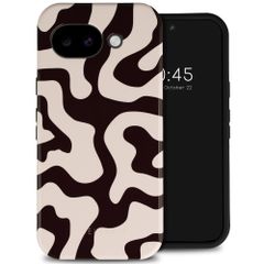 Selencia Vivid Back Cover with MagSafe Google Pixel 10a - Art Wave Black