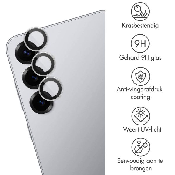 imoshion 2 Pack Camera lens protector Samsung Galaxy S25 - Silver Shadow